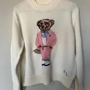 Polo by Ralph Lauren Cream Knit Sweater